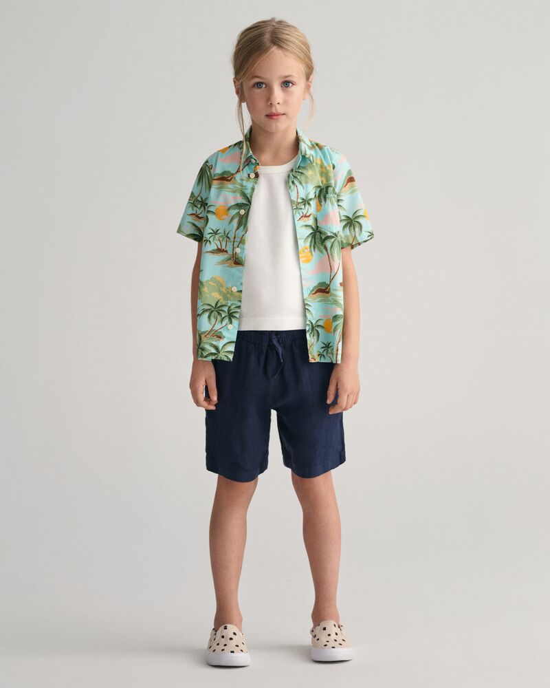 Kids Linen Shorts