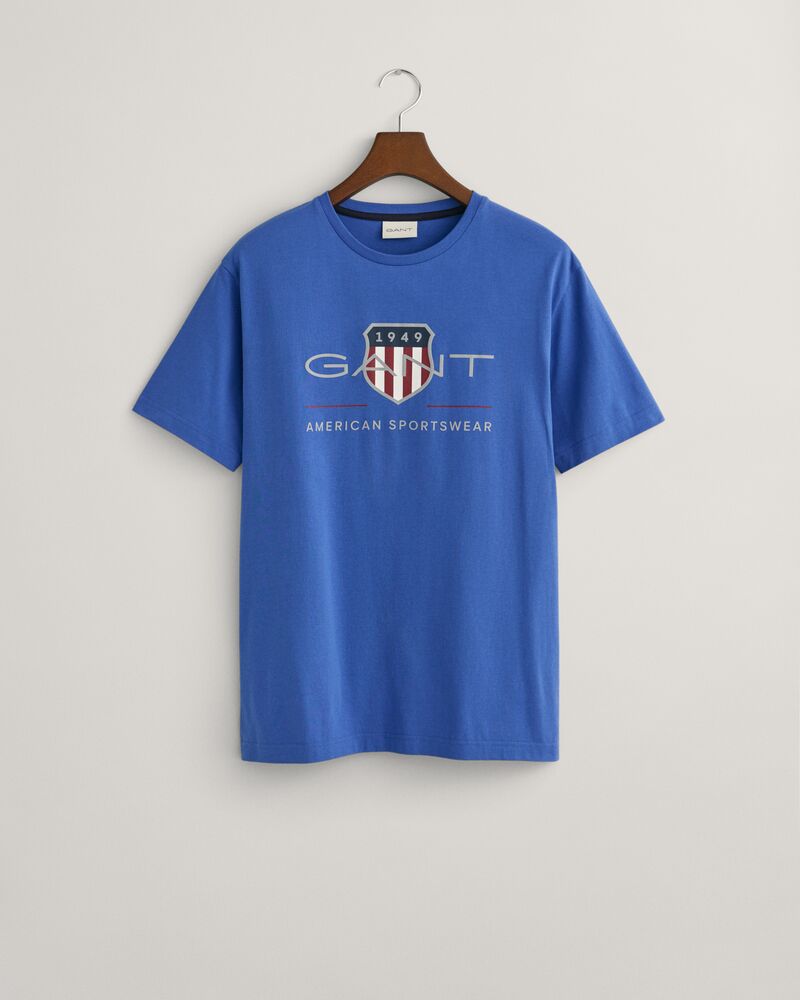 REGULAR ARCHIVE SHIELD SHORT SLEEVE T-SHIRT RICH BLUE / S