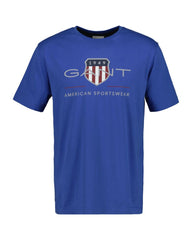 REGULAR ARCHIVE SHIELD SHORT SLEEVE T-SHIRT RICH BLUE / S