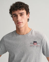 Embroidered Archive Shield T-Shirt