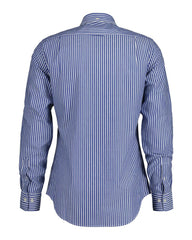 Slim Fit Striped Poplin Shirt