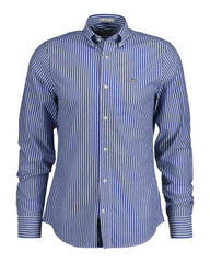 Slim Fit Striped Poplin Shirt