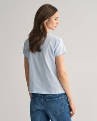 Script Graphic T-Shirt Fresh Blue / S