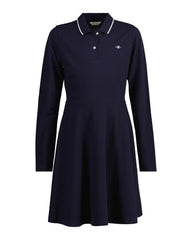 GANT Pique Spin Dress Evening Blue / 134/140