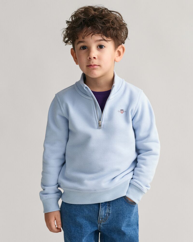 SHIELD HALF ZIP  SWEAT FRESH BLUE / 92