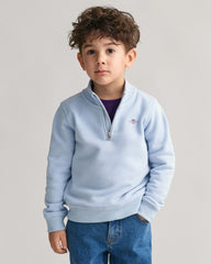 SHIELD HALF ZIP  SWEAT FRESH BLUE / 92