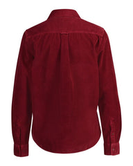Regular Fit Corduroy Shirt Plumped Red / 34