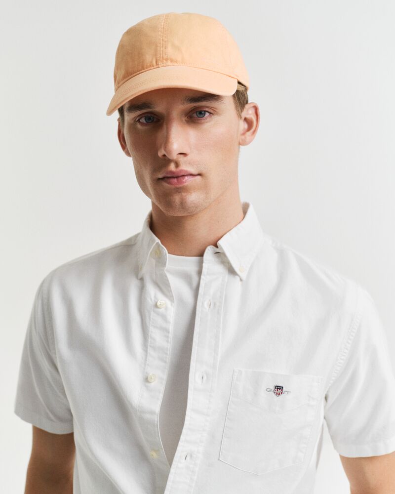 REGULAR Fit  Classic  Oxford Short Sleeve Shirt WHITE / S