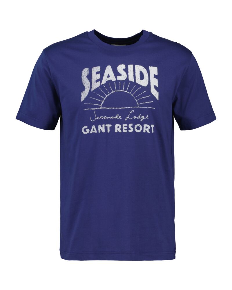 GRAPHIC T-SHIRT PERSIAN BLUE / S