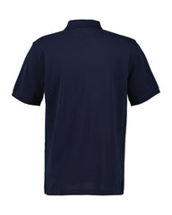REGULAR TONAL SHIELD SHORT SLEEVE POLO EVENING BLUE / S