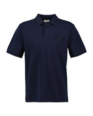 REGULAR TONAL SHIELD SHORT SLEEVE POLO