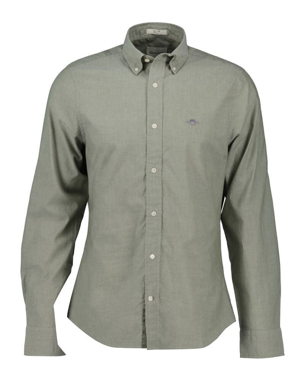 SLIM  CLASSIC SHORT SLEEVE  POPLIN SHIRT