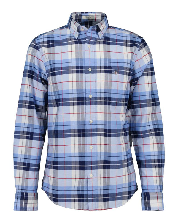 Regular Fit Checked  Classic Oxford Shirt
