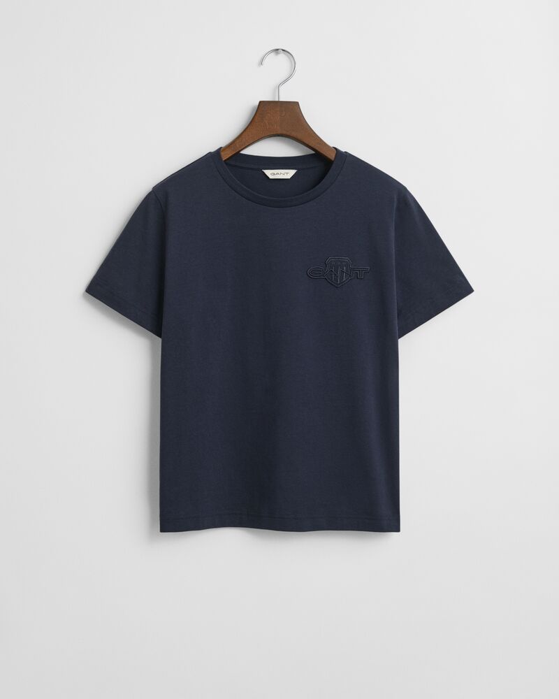 REGULAR TONAL SHIELD SS T-SHIRT