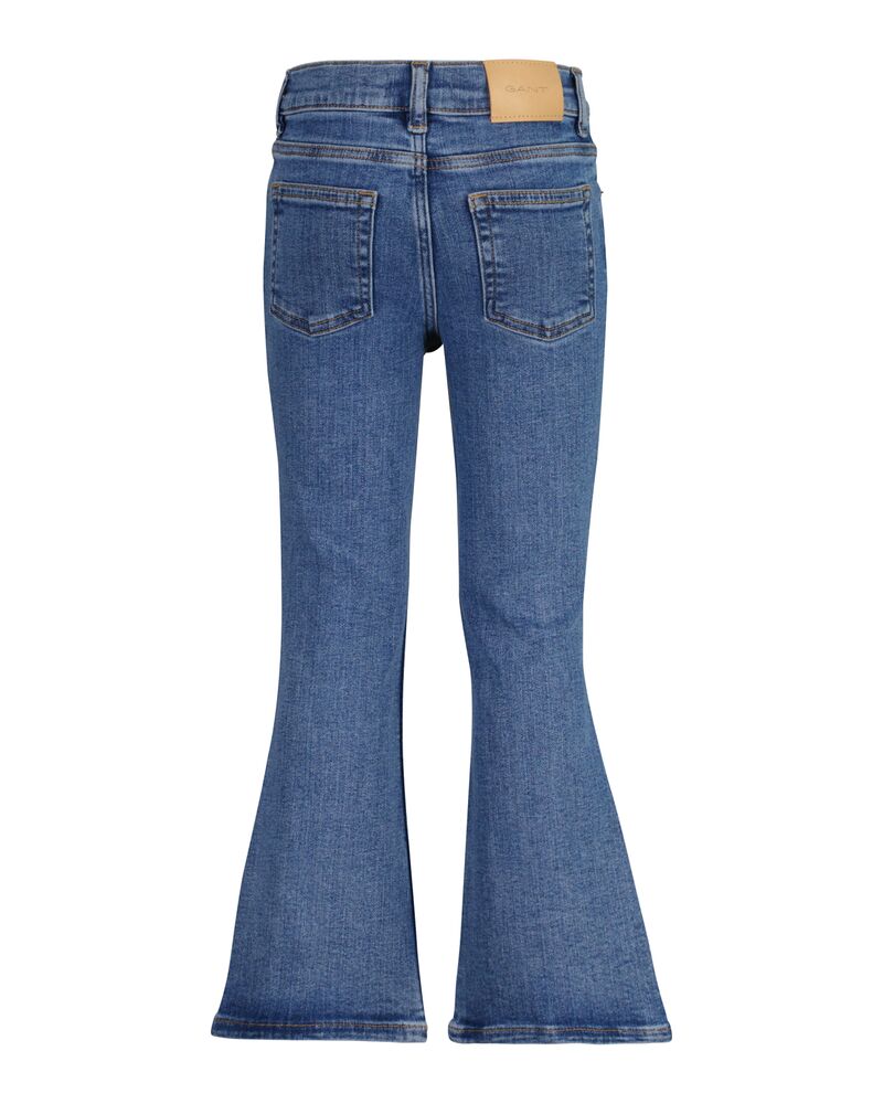 BOOTCUT JEANS MID BLUE / 92