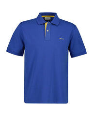 Contrast Piqué Polo Shirt