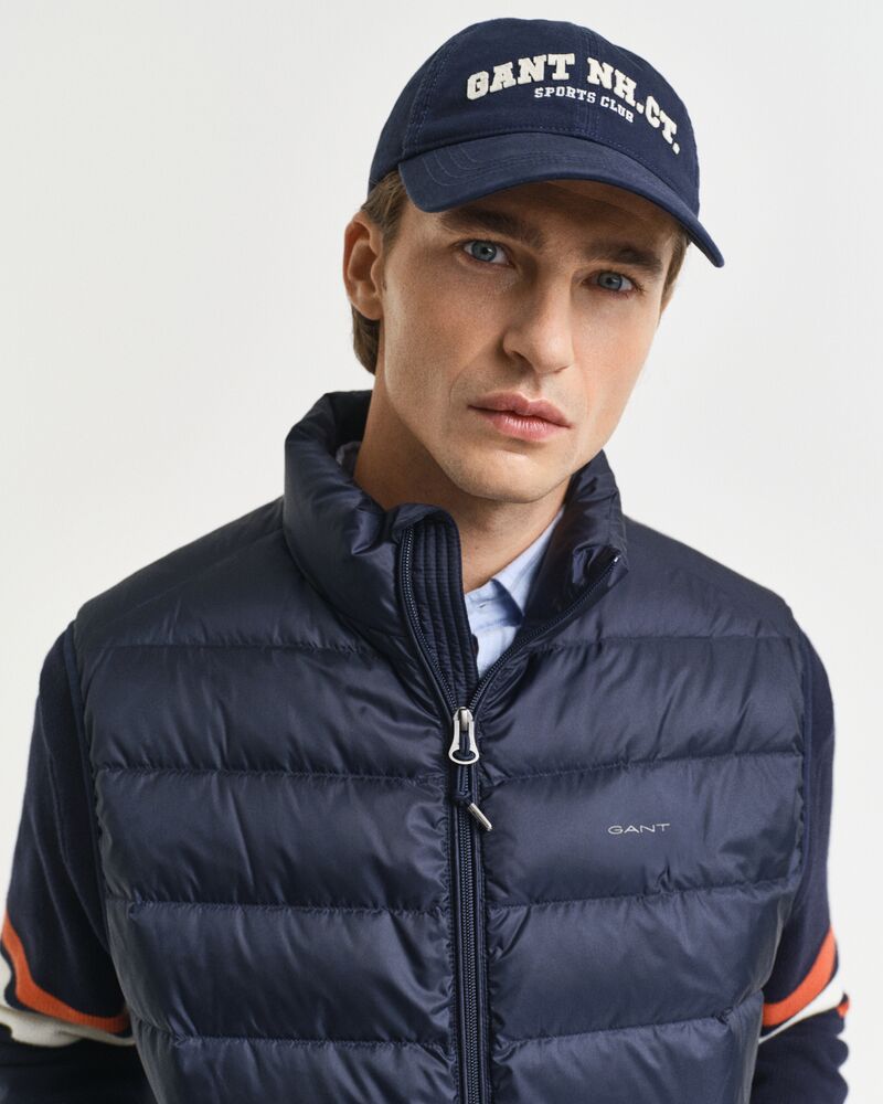 LIGHT DOWN VEST EVENING BLUE / S