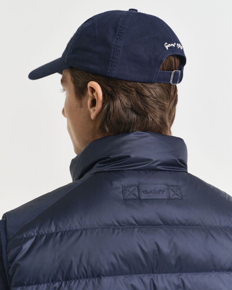 LIGHT DOWN VEST EVENING BLUE / S
