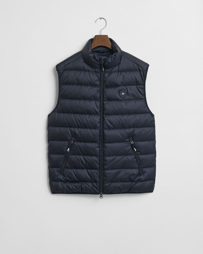 LIGHT DOWN VEST EVENING BLUE / S