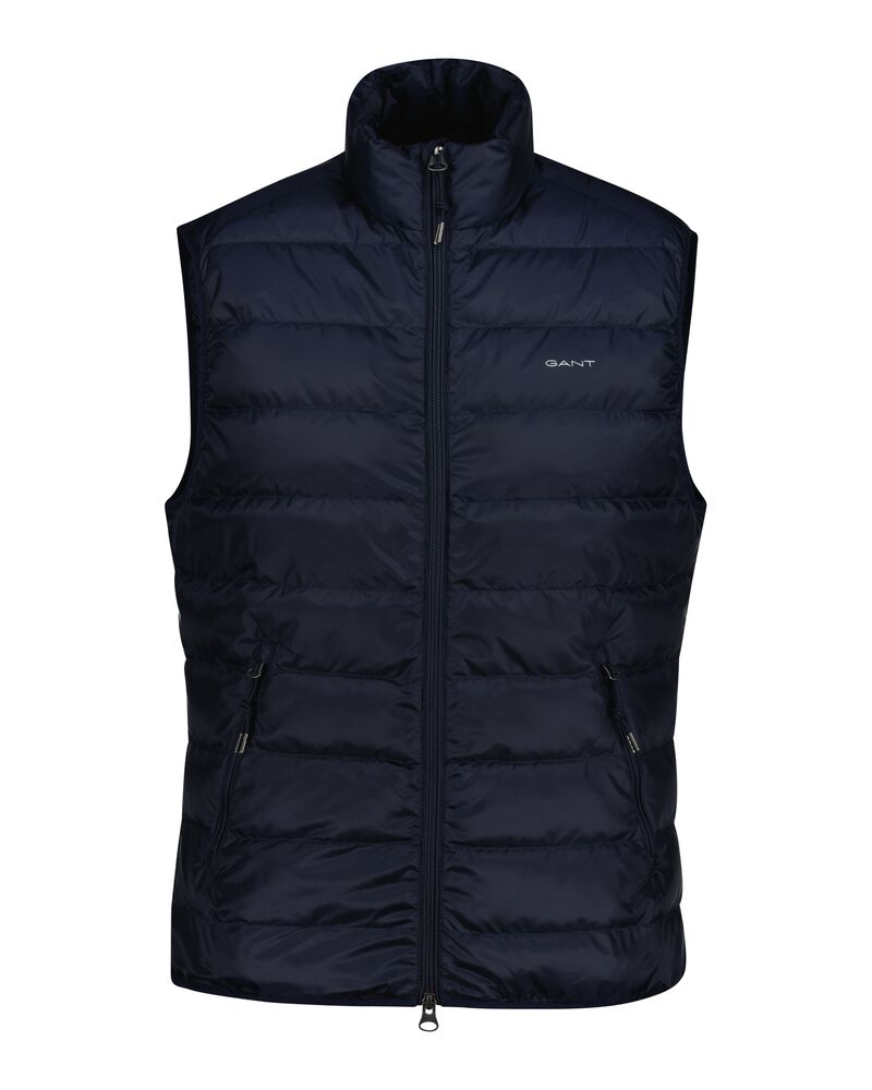 LIGHT DOWN VEST EVENING BLUE / S