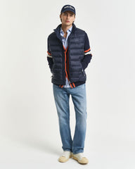 LIGHT DOWN VEST EVENING BLUE / S