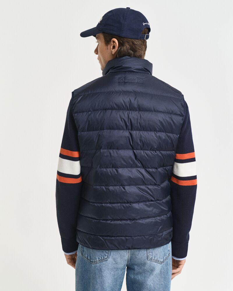LIGHT DOWN VEST EVENING BLUE / S