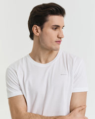 2-Pack Crew Neck T-Shirts WHITE / S