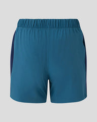 Women's England Cricket Training Shorts - Blue, Comfortable Women’s Cricket Training Shorts