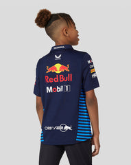 Oracle Red Bull Racing Junior Official Teamline Max Verstappen Short Sleeve Polo Shirt - Night Sky - Formula 1