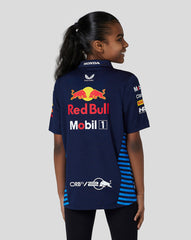 Oracle Red Bull Racing Junior Official Teamline Max Verstappen Short Sleeve Polo Shirt - Night Sky - Formula 1