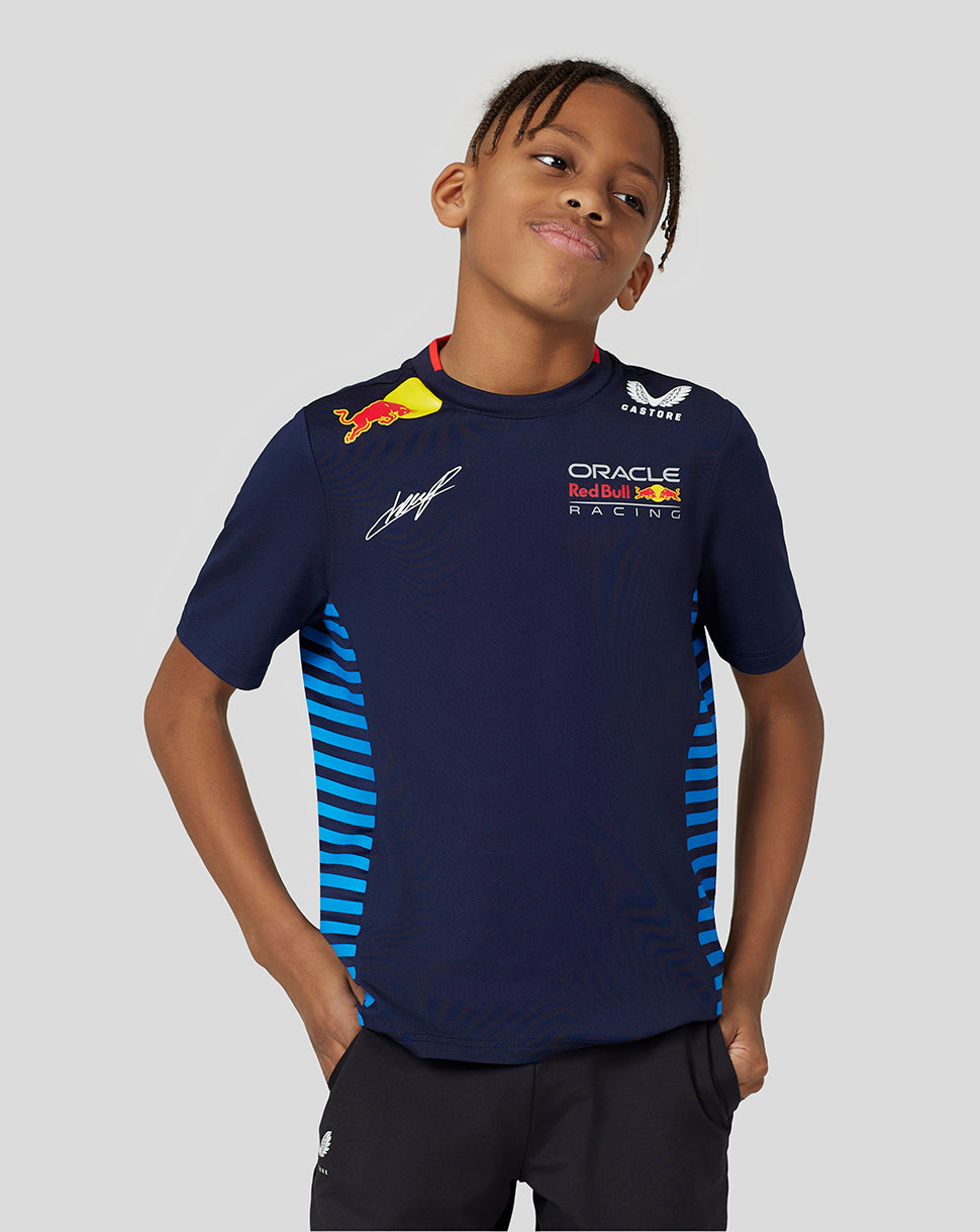 Oracle Red Bull Racing Junior Official Teamline Sergio "Checo" Perez T-shirt - Night Sky - Checo Perez Kids T-shirt