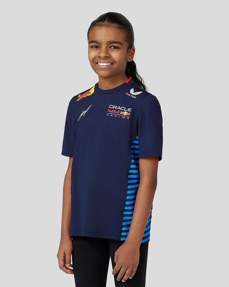 Oracle Red Bull Racing Junior Official Teamline Sergio "Checo" Perez T-shirt - Night Sky - Checo Perez Kids T-shirt