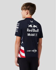 Oracle Red Bull Racing Junior Official Teamline America Race Team T-shirt - Night Sky - Red Bull Racing