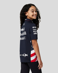 Oracle Red Bull Racing Junior Official Teamline America Race Team Polo - Night Sky - Red Bull Racing Kids America Polo