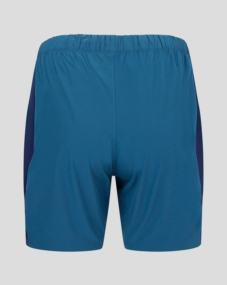 Men’s England Cricket Woven Training Shorts - Blue, Durable Woven Training Shorts for Men