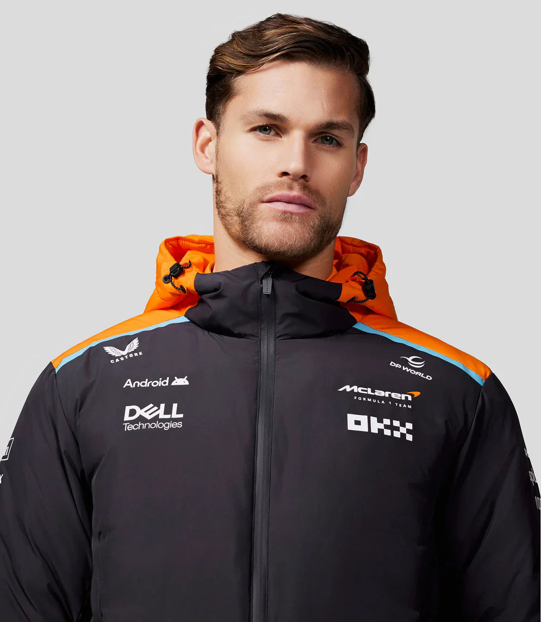 Unisex Official Teamwear Longline Padded Jacket Formula 1