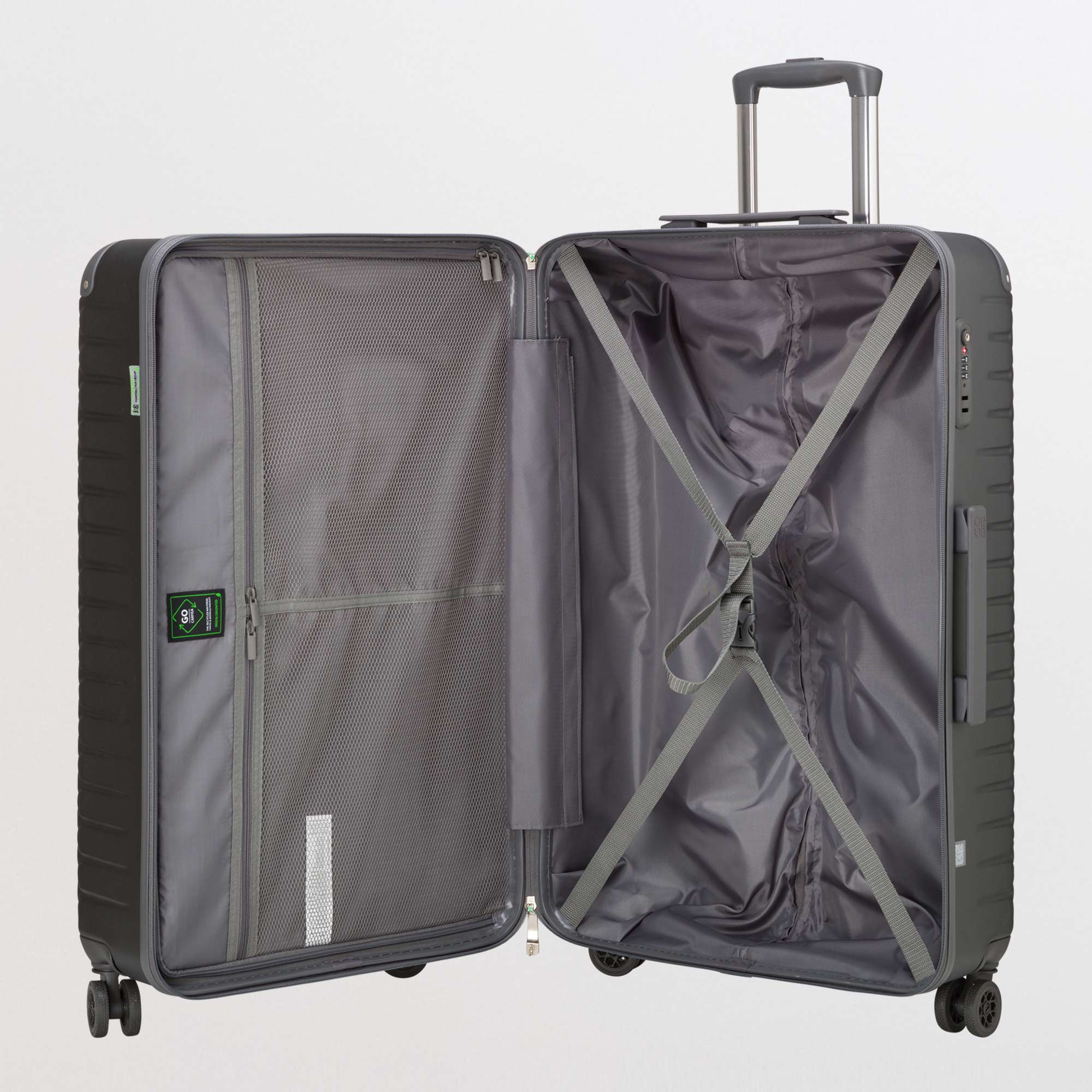 Hard Trolleys L-Gotech Green Single Size / Gunmetal