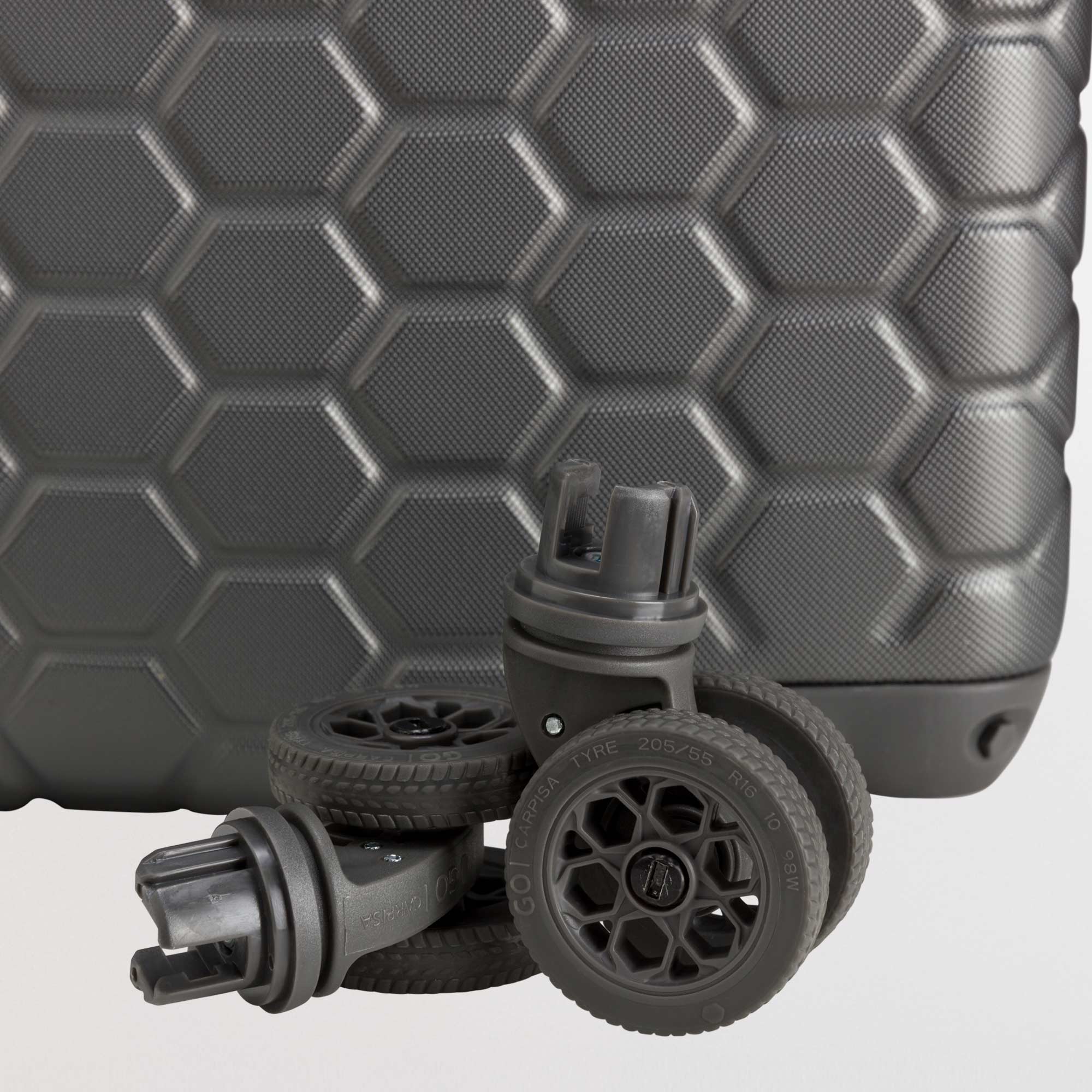 Hard Trolleys L-Gotech Green Single Size / Gunmetal