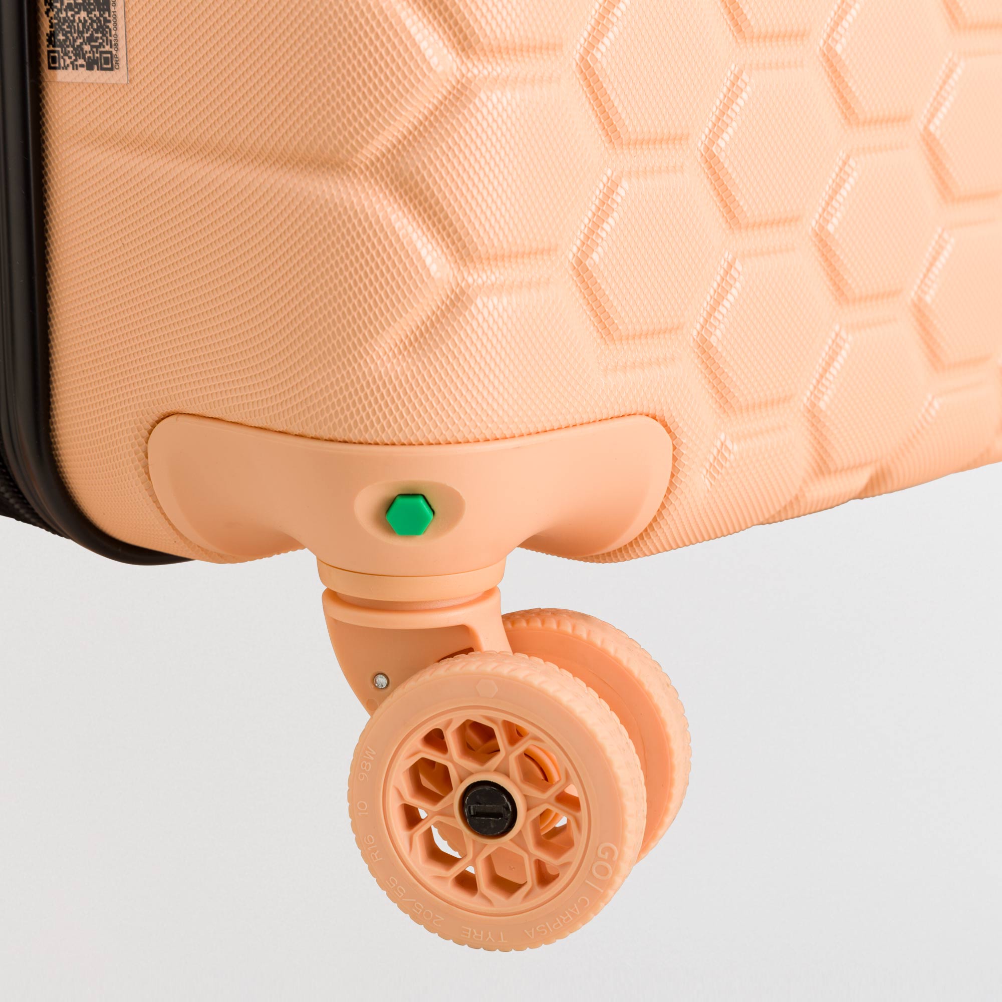 Hard Trolleys L-Gotech Green Fw Single Size / Peach