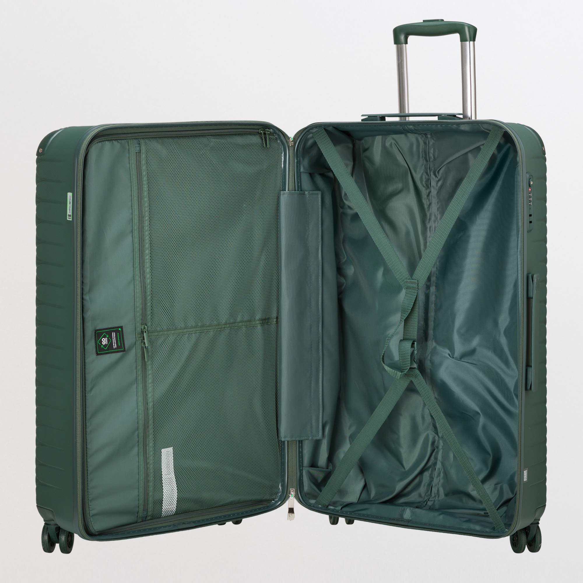 Hard Trolleys L-Gotech Green Single Size / Dark Moss