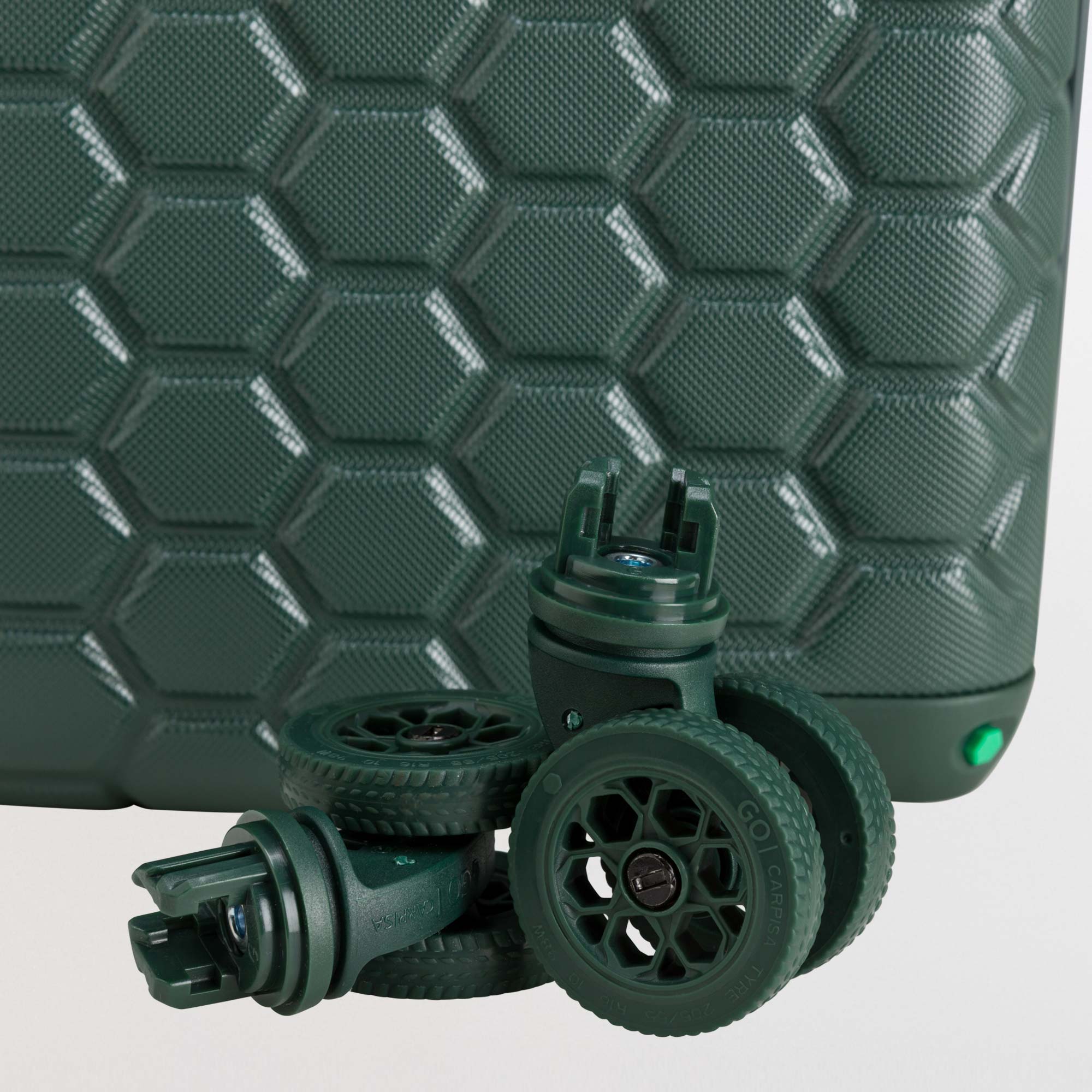 Hard Trolleys L-Gotech Green Single Size / Dark Moss