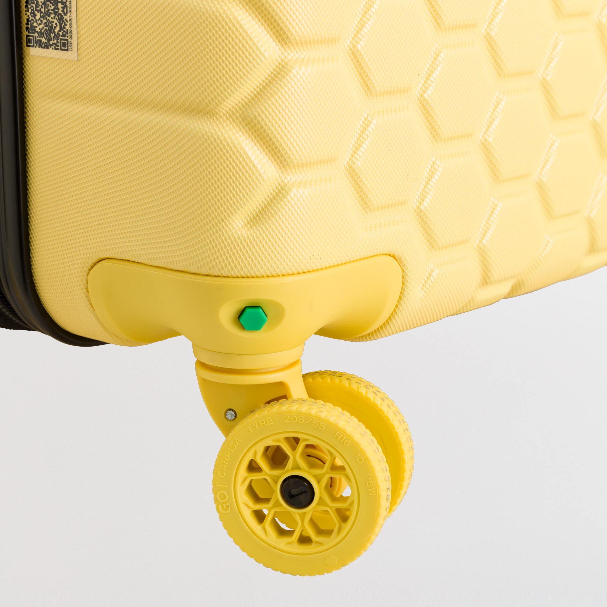 Hard Trolleys L-Gotech Green Fw Single Size / Light Yellow