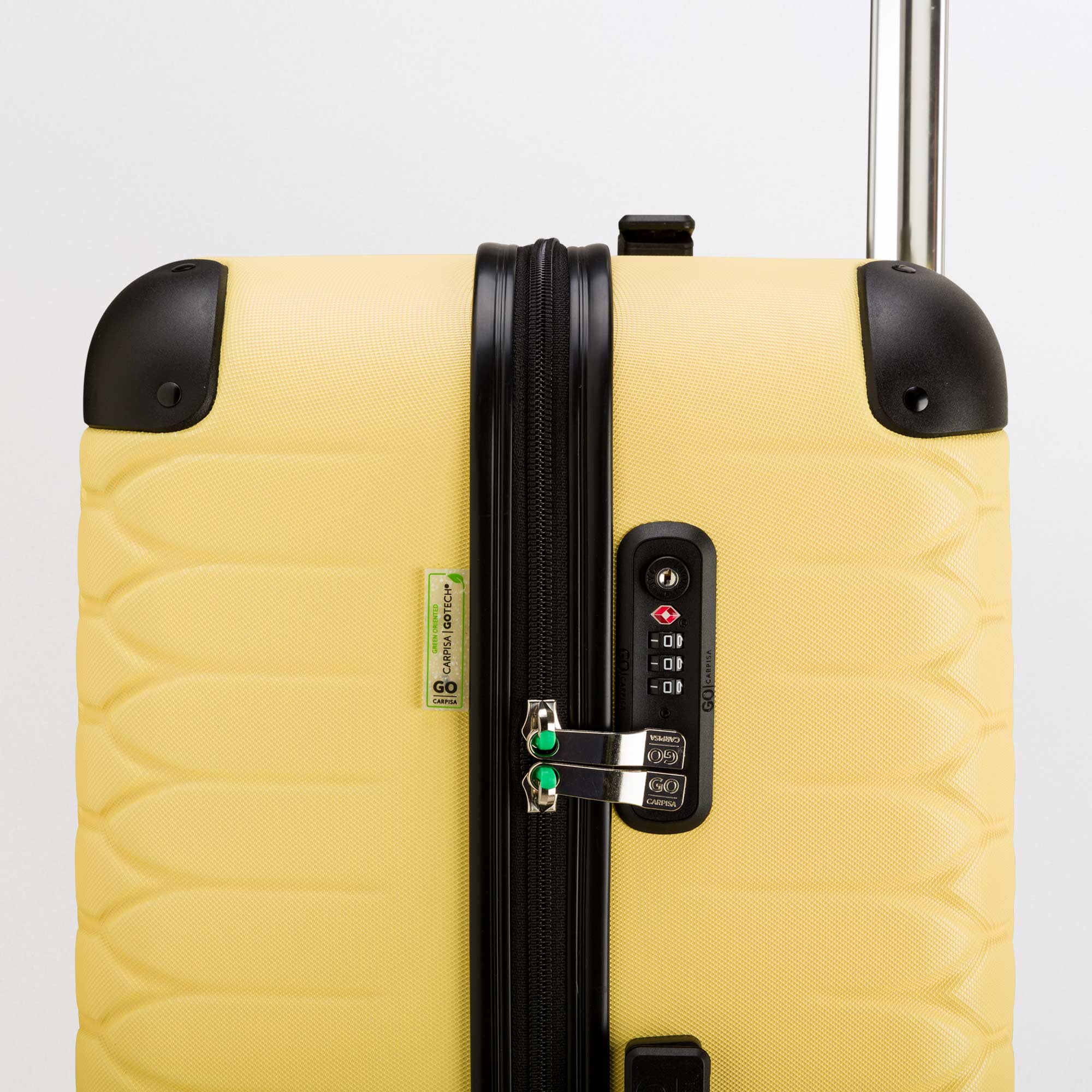 Hard Trolleys L-Gotech Green Fw Single Size / Light Yellow