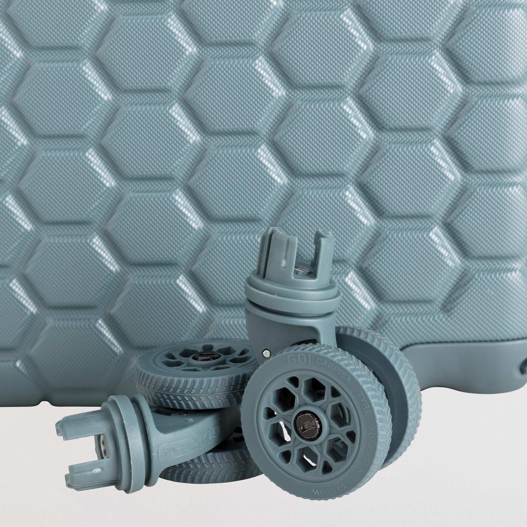 Hard Trolleys M-Gotech Green Fw Single Size / Grey Blue