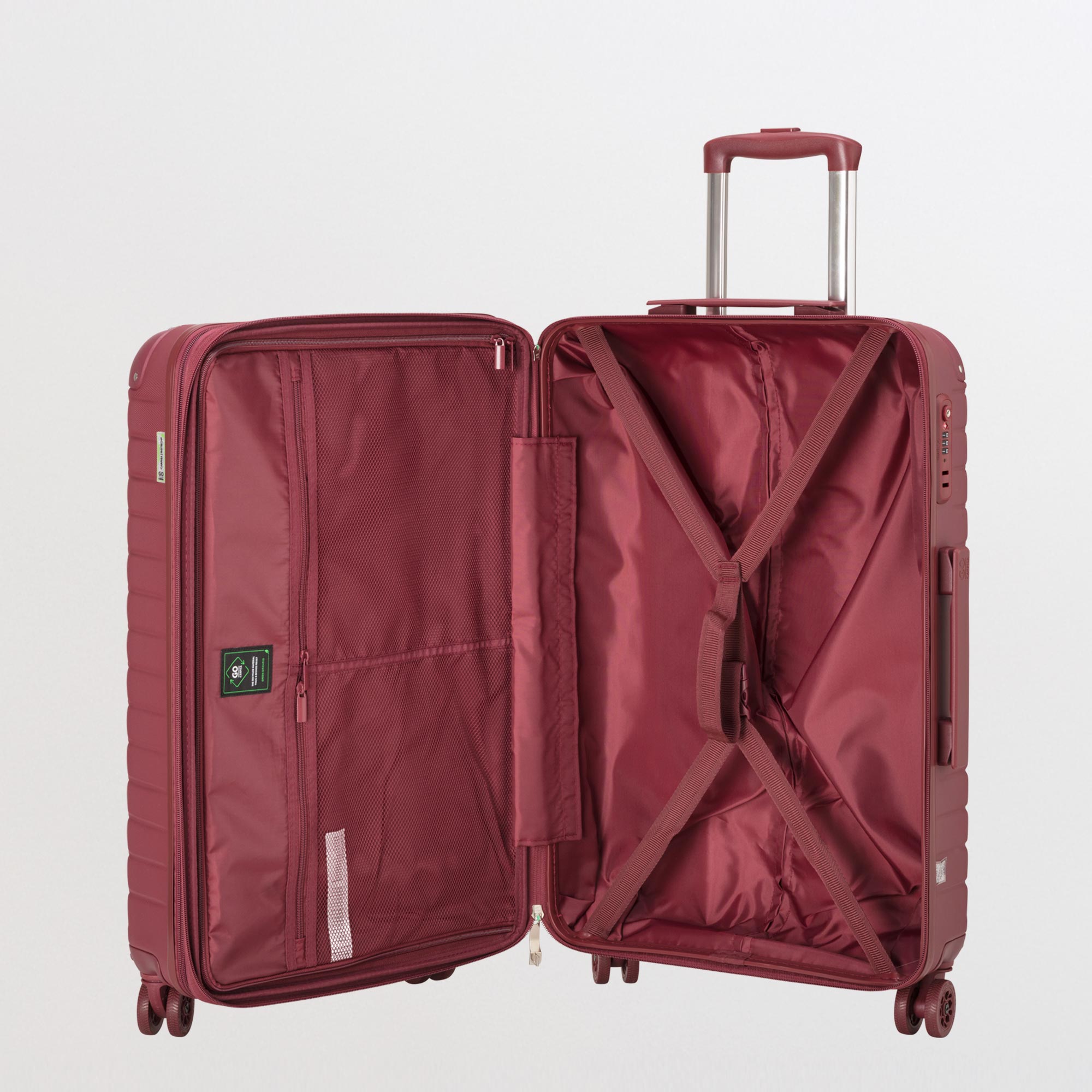 Hard Trolleys M-Gotech Green Fw Single Size / Cherry