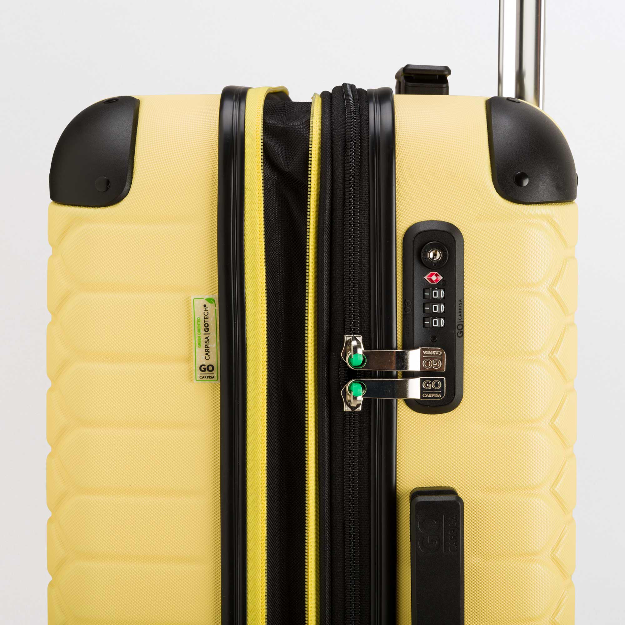 Hard Trolleys M-Gotech Green Fw Single Size / Light Yellow