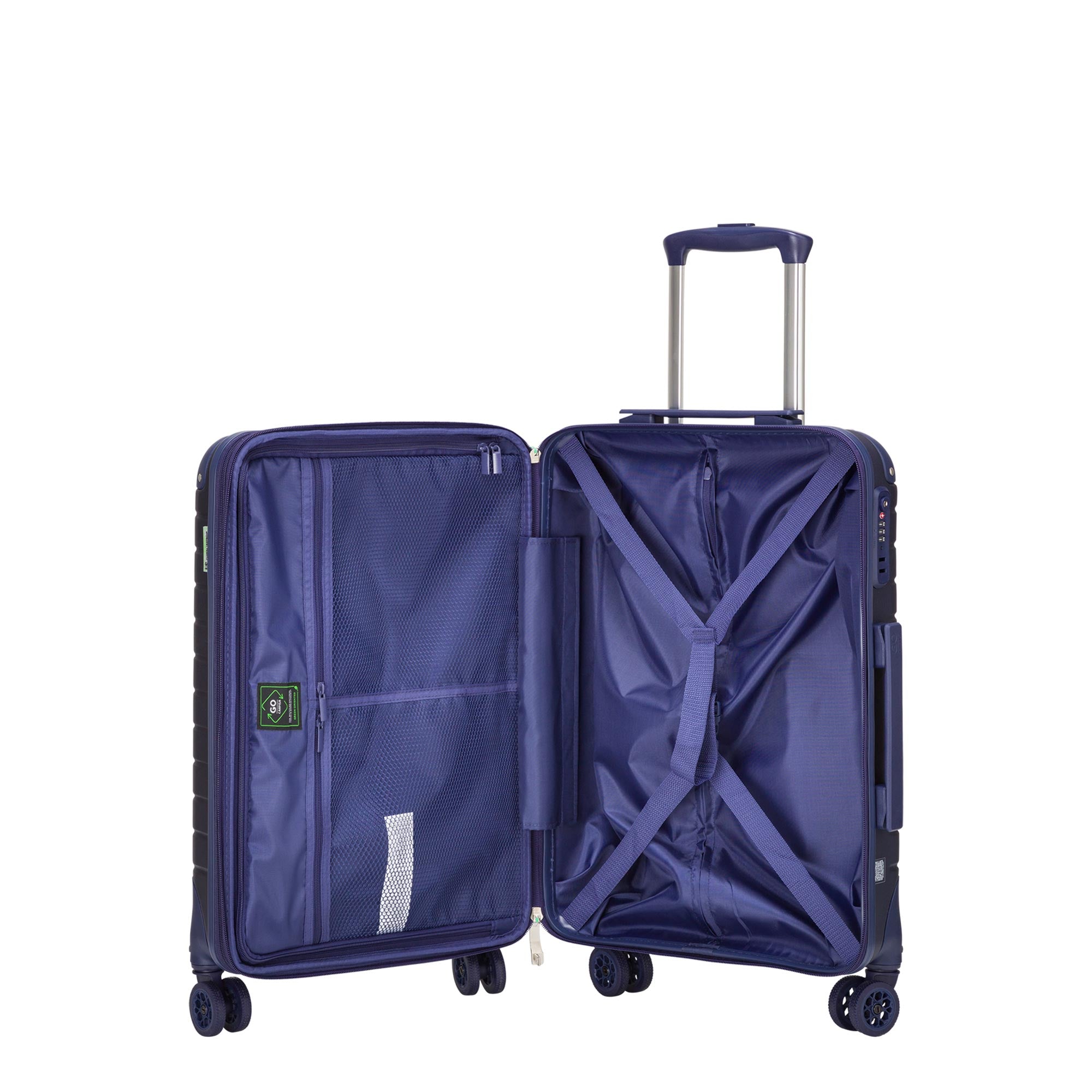 Hard Trolleys S-Gotech Green Single Size / Navy Blue