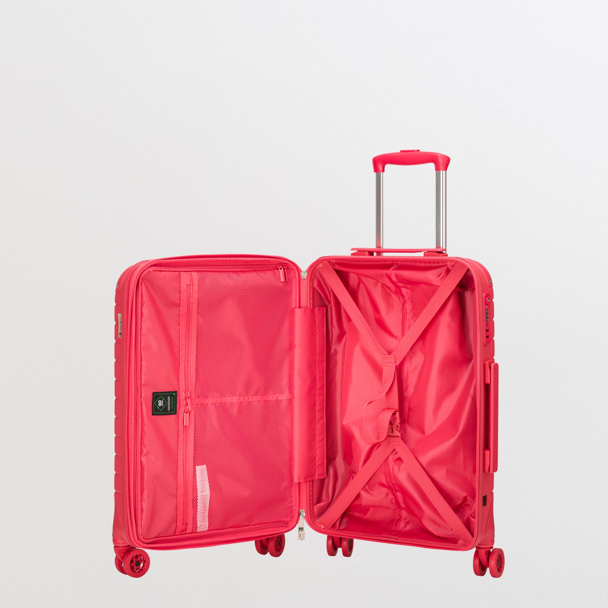 Hard Trolleys S-Gotech Green Single Size / Imperial Red