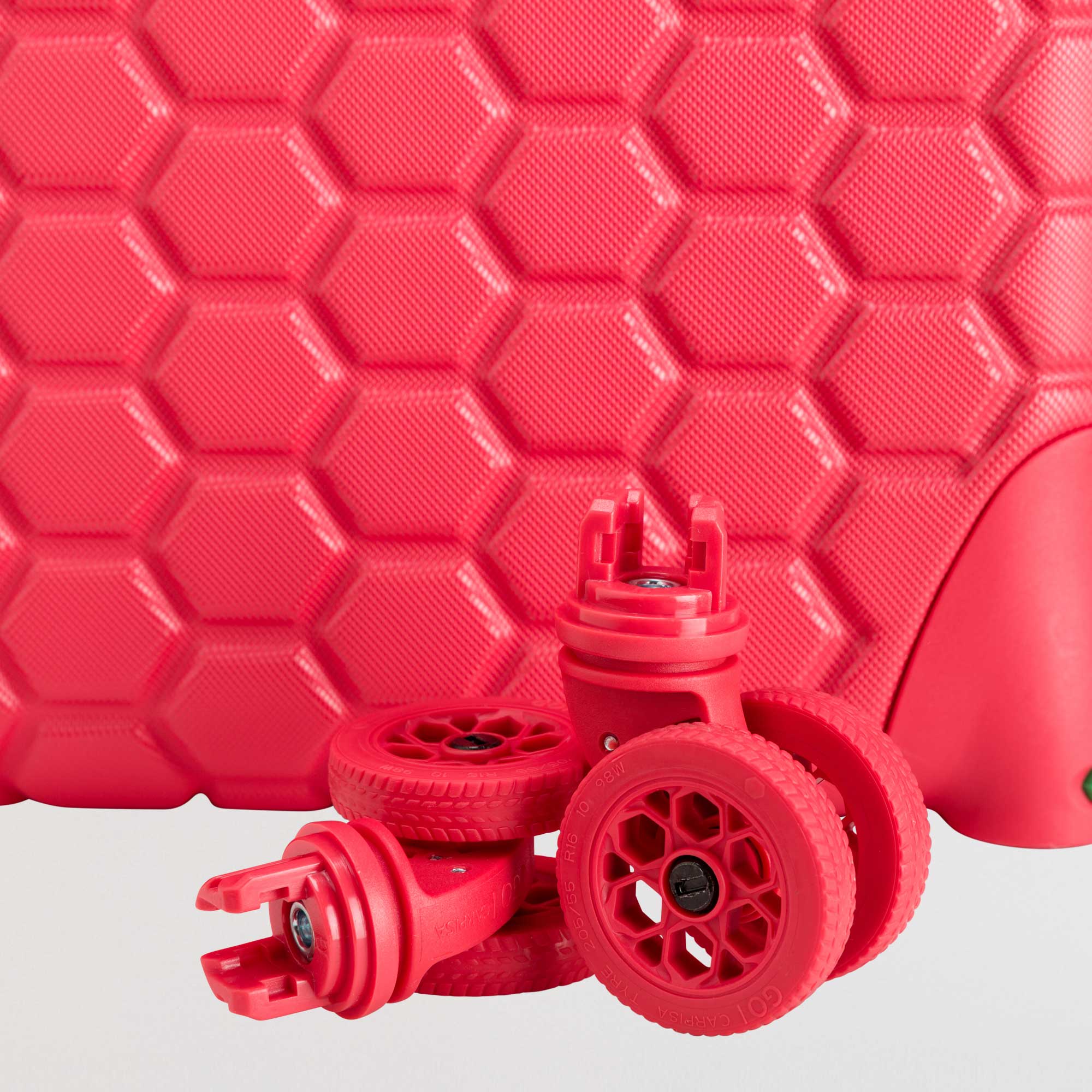 Hard Trolleys S-Gotech Green Single Size / Imperial Red