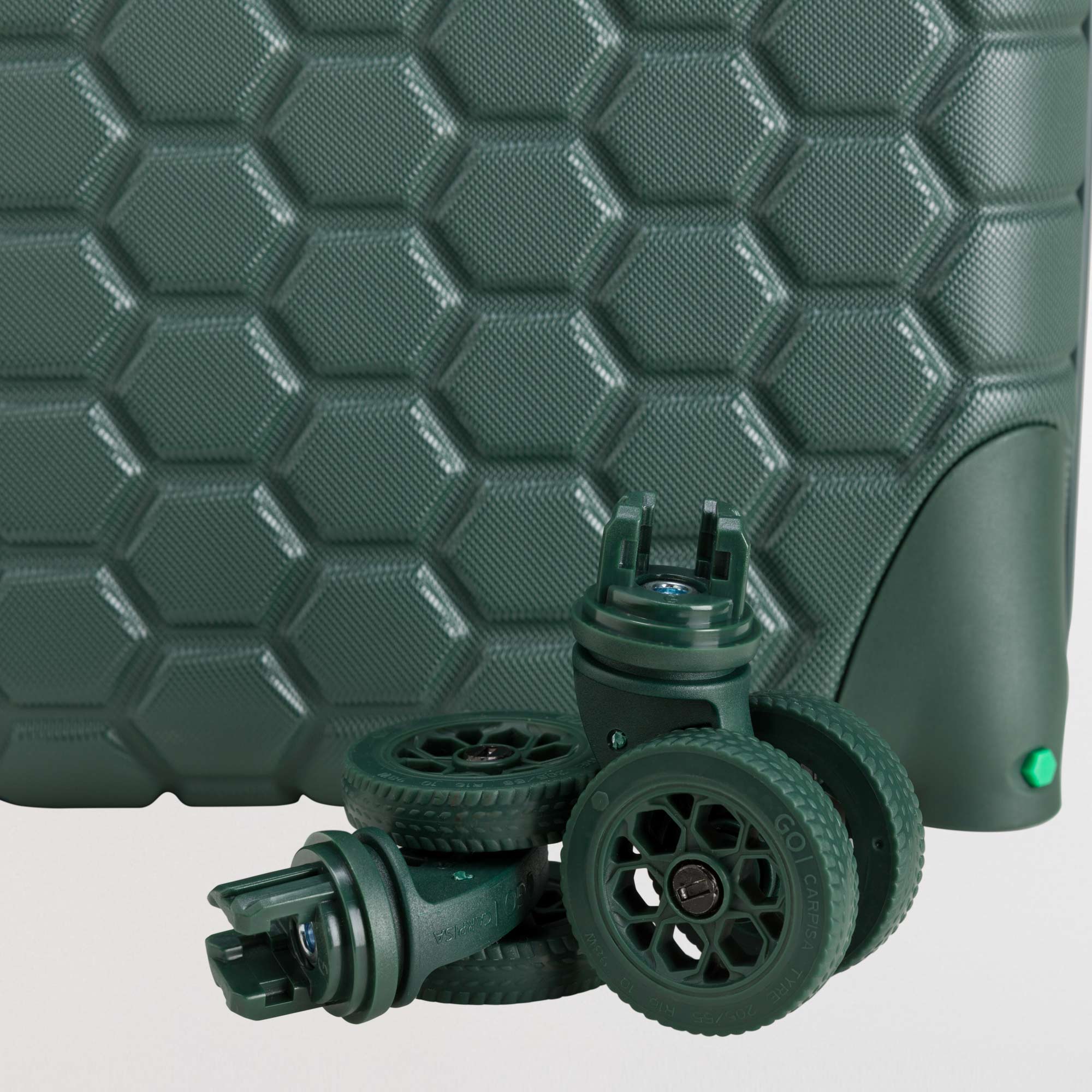 Hard Trolleys S-Gotech Green Single Size / Dark Moss